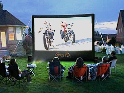 Экран для походных кинотеатров Open Air Cinema