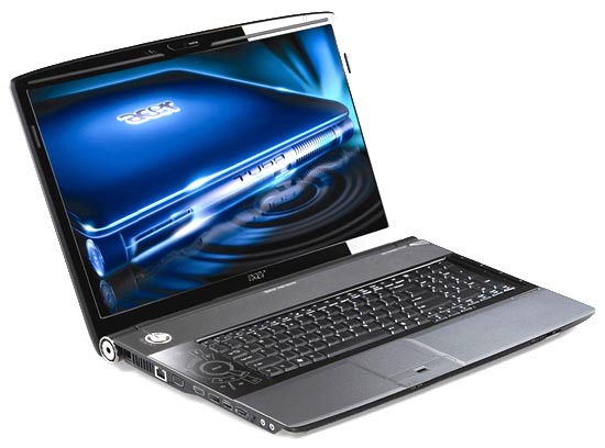 У Acer ноутбук уже с новейшим чипом Intel Core 2 Quad Q9000