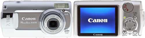 PowerShot A470 - 7МП компакт от Canon