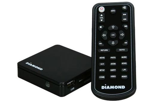 Домашние медиаплееры Diamond MP700 и MP1000
