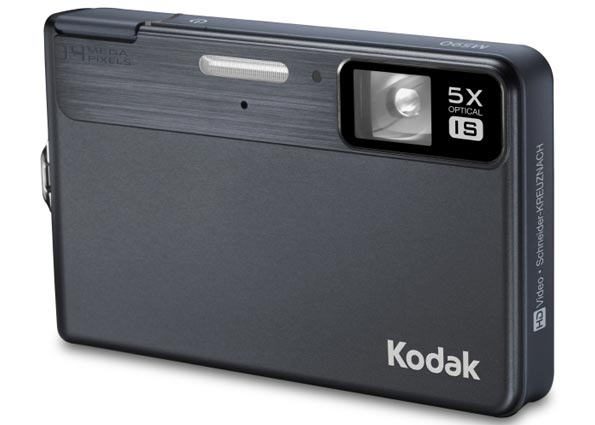 Тонкая фотокамера с 5-кратным трансфокатором - Kodak EasyShare M590.