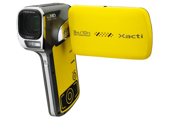 Компактная видеокамера для дайверов - Sanyo Xacti VPC-CA102YL.