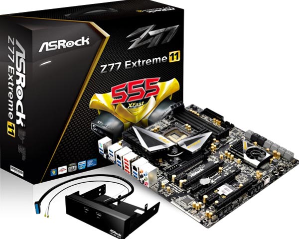 ASRock Z77 Extreme11: флагманская системная плата для процессоров Intel Core.