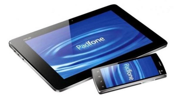 ASUS PadFone - гибрид планшета и смартфона PadFone будет представлен на выставке MWC 2012.