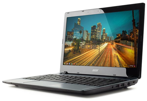 Acer C7 Chromebook - портативный компьютер оценён в 200 долларов.