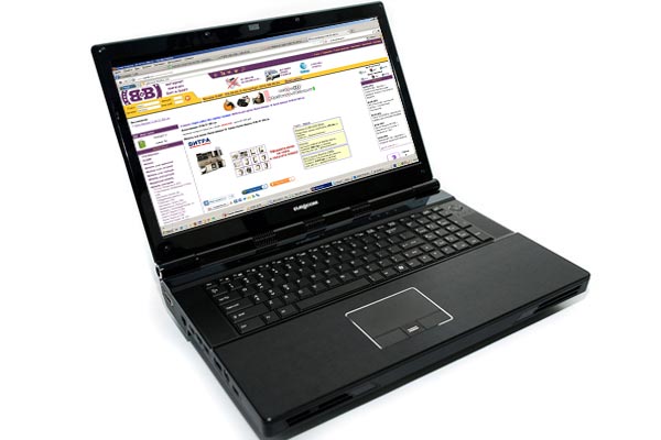 Eurocom Panther 4.0 - серверный ноутбук оснащен процессором Xeon E5 с восемью ядрами.