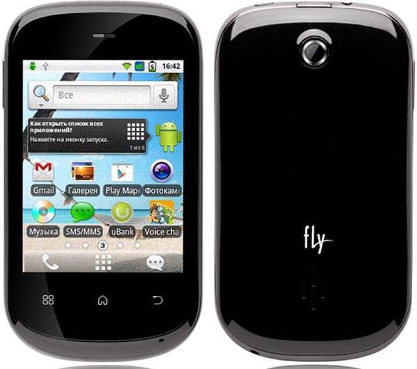 Fly IQ236 Victory - бюджетный смартфон под управлением Android.