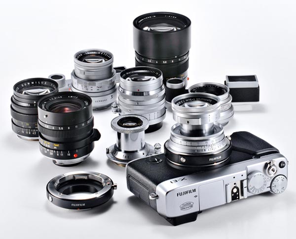 Fujifilm X-E1: беззеркальный фотоаппарат с 16-мегапиксельной матрицей.
