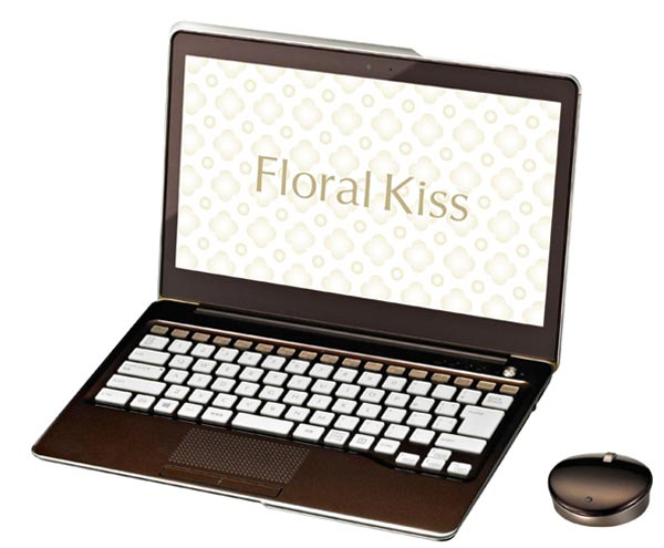Fujitsu Floral Kiss: дамский ультрабук с 13,3-дюймовым экраном.