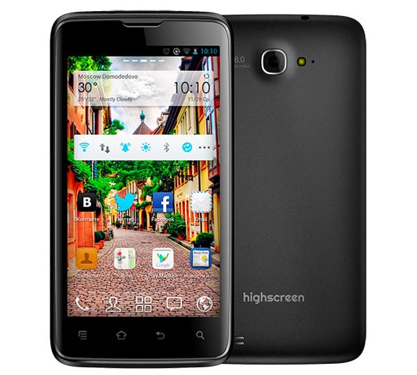 Highscreen Explosion - смартфон с 4,7-дюймовым тачскрином уже в продаже.