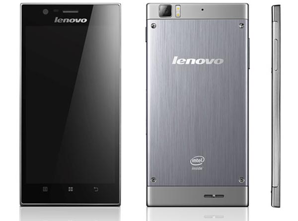 Lenovo K900 - дебютировал первый смартфон на платформе Intel Clover Trail+.