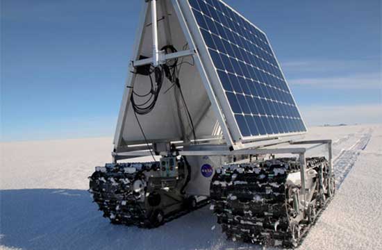 NASA GROVER: гусеничный робот для полярных исследований.
