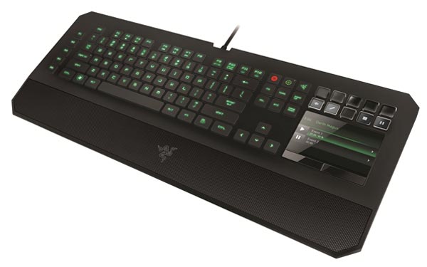 Razer DeathStalker Ultimate: игровая клавиатура с сенсорным дисплеем.