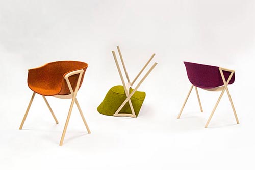 Кресло «Bai» от испанского дизайнера Ander Lizaso 