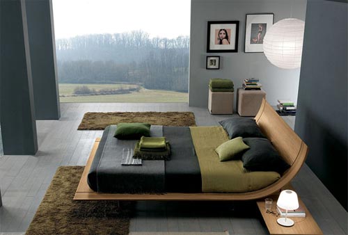 Стильная и изысканная кровать от итальянских дизайнеров студии «Presotto Italia» 