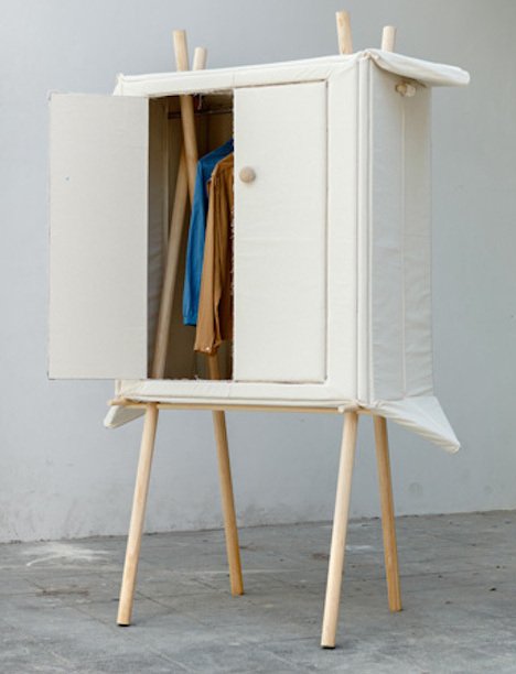 Шкаф для кочевников от дизайнера Renate Nederpel 