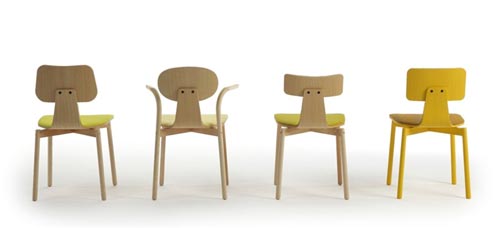 Оригинальные стулья от испанской студии «Sancal» 