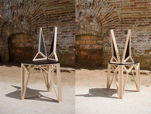 Причудливый стул «AlterEgo» от испанского мастера Albert Puig 