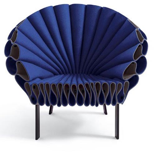 Кресло-павлиний хвост – роскошный предмет интерьера 