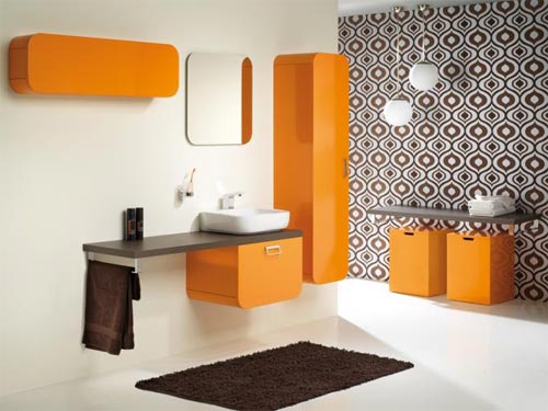 Новое веяние моды - оранжевая мебель и аксессуары