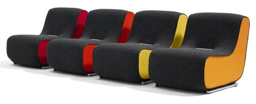Модульные кресла, превращающиеся в комфортабельный диван 