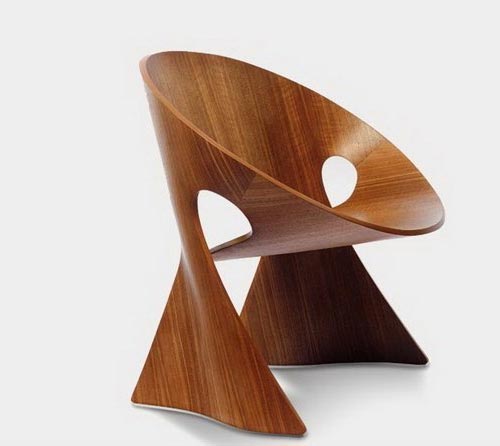 Восхитительной красоты и пластичности стул «Mobius for Becker» 