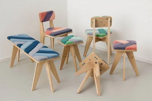 Мягкая мебель «Windworks Furniture» от Merel Karhof 