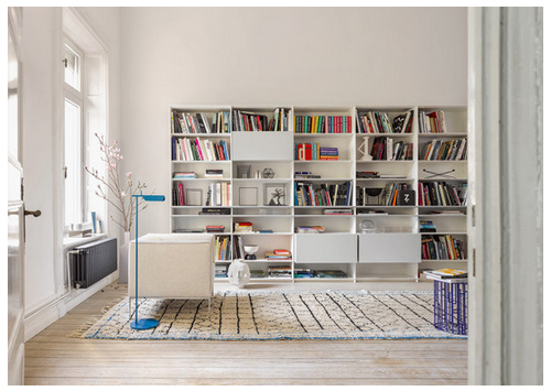 Мир книжных полок или открытая система хранения от берлинского дизайнера