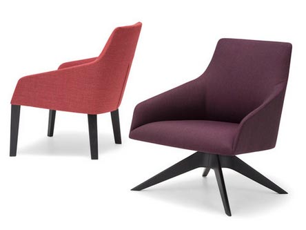 Утонченные кресла «Agora» от испанской дизайнерской студии