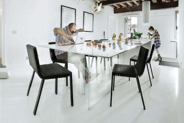 Прозрачная и невесомая мебель от Daniele Lago