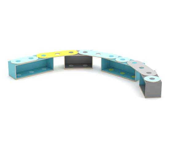 Детские модульные скамьи «KLOSS™ Modules»