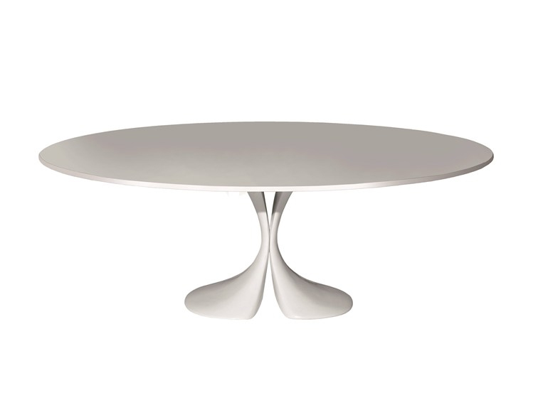 Элегантные столы овальной формы от Antonia Astori