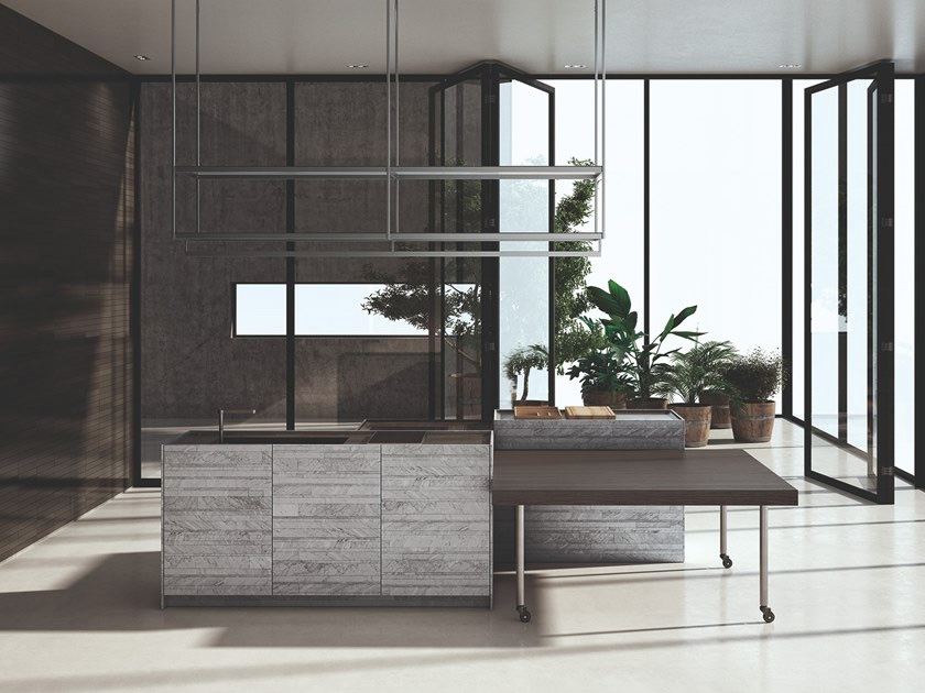 Свобода композиции, выраженная в дизайне кухонь от компании Boffi