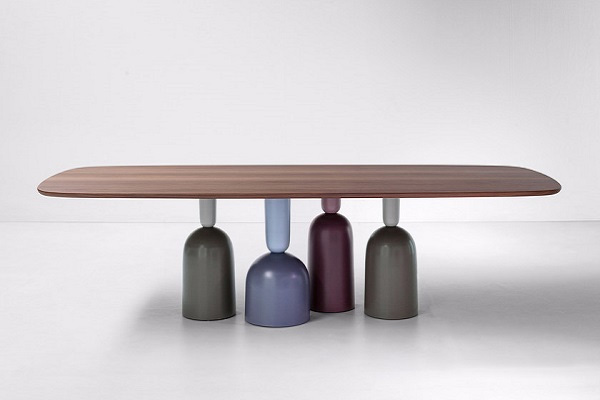 Ироничный дизайн обеденных столов от дизайнера Roberto Paoli