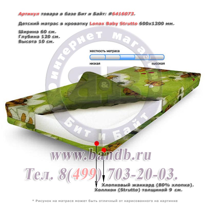 купить детский матрас