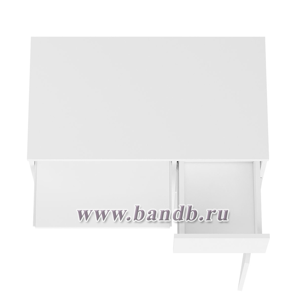 Стол компьютерный Мори МС-1 правый цвет белый Картинка № 9