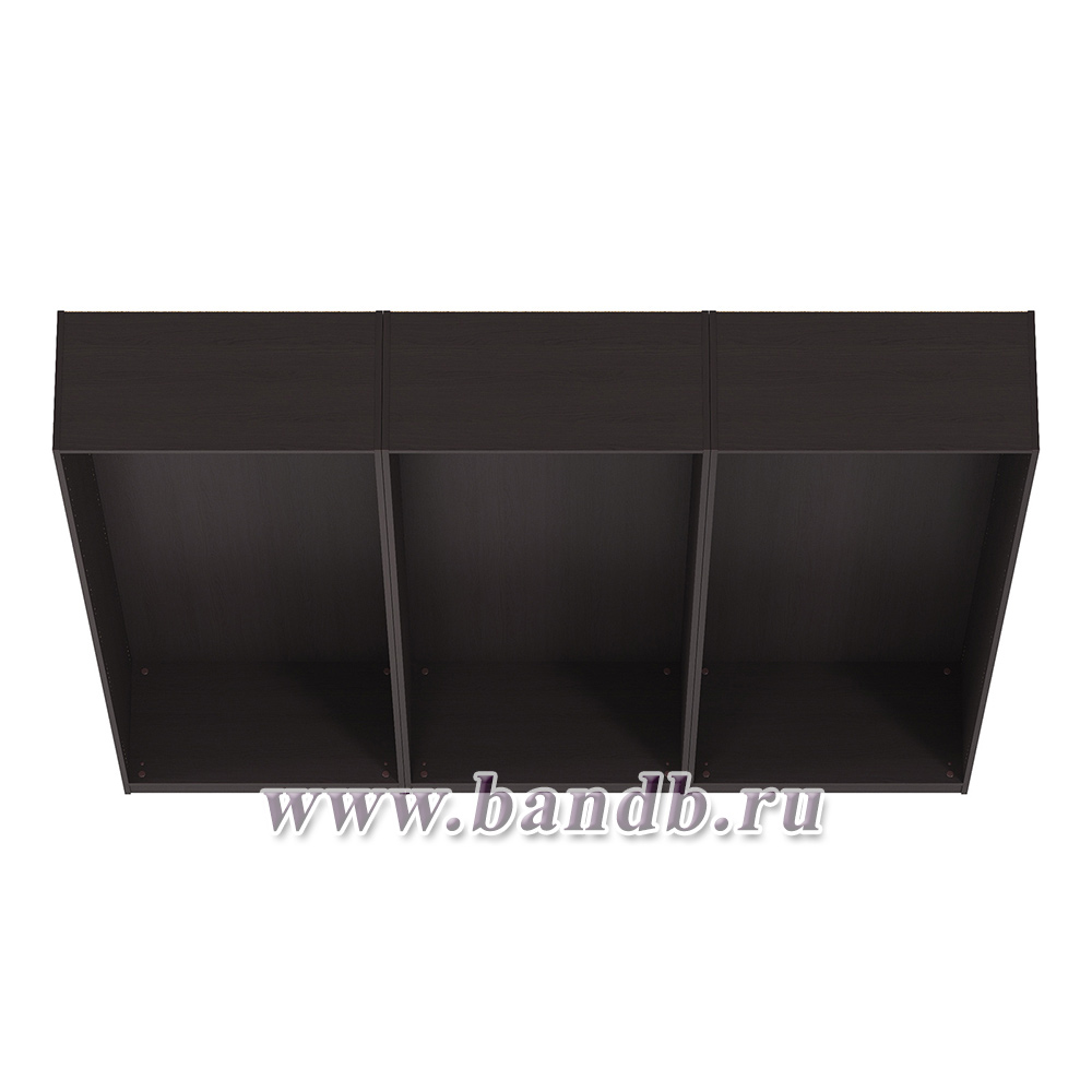 Каркас шкафа ИКЕА ПАКС 225 см., цвет чёрно-коричневый, ШхГхВ 225х35х236 см., корпус шкафа для гардероба Картинка № 4
