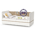 Детская кровать с ящиками Эйп 11.40 цвет белый/дуб белый