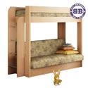 Двухъярусная детская диван-кровать 8206-00 бук