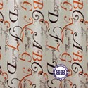 Штора для ванной Lettere 100% полиэстер Dasch 180х200 см.