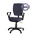 Кресло для работы за компьютером Ультра ткань В22, цвет чёрно-синий, подлокотники Гольф