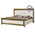 Двуспальная кровать 1800 Версаль СВ-04Ш цвет слоновая кость