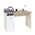 Письменный стол с тумбой СПМ-03 цвет дуб сонома/белый