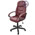 Кресло Электра 1П (Д502) эко-кожа, цвет бордовый