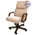 Кресло Надир 1Д (Н5 Д557) эко-кожа, цвет бежевый, высокая спинка