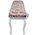 Банкетка Мебель--24 Вента-2, цвет слоновая кость, обивка ткань лалик персик