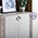 Тумба-комод Амели Моби 13.107 цвет шёлковый камень/бетон чикаго беж