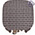 Табурет Мебель--24 Мерлин-3, цвет орех, обивка ткань рогожка корфу
