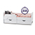 Кровать детская с ящиками со шкафом Уна цвет белый
