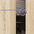 Шкаф-комод с тремя ящиками и четырьмя дверками Мори МШ1600.1 цвет дуб сонома